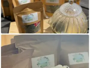 ハーブ入浴剤(2個)&ハーブティー(9パック) セット